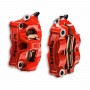 FRONT BRAKE RED CALIPERS PAIR  